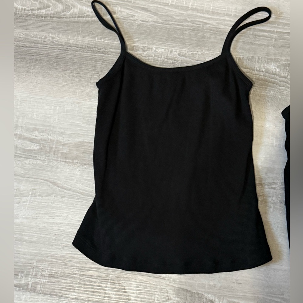 Reformation Black Tank  Top & Aritzia Tank